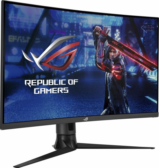 32’’ Asus ROG STRIX XG32VC (VA zakrzywiony 1800R, 2560x1440, 400, 1ms, 125% sRGB, HDR400,  170Hz) (HDMI 2.0, DP 1.2, USB 3.0, USB-C) czarny
