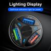 Tkey Ładowarka samochodowa QuickCharge 3.0 (QC 3.0) LED (12-32V) (9V/12V 1.8A, 5V 7A) 48W 3xUSB [ADP-369]