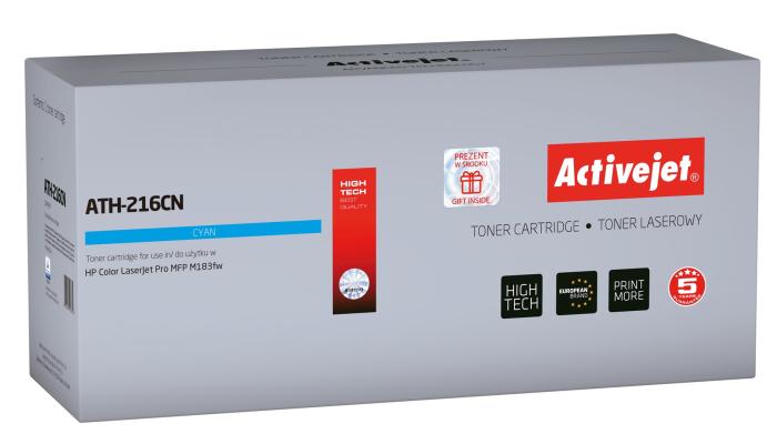 ATH-216CN Chip (216A) - cyan, toner ActiveJet, 850 stron (zamiennik W2411A) (HP Color Laser MFP M182n, MFP M183fw)