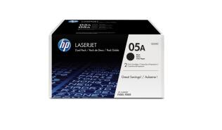 CE505AD (05A) - czarny, dwupak oryginalny toner HP, 2 x 2300 stron (HP laserjet P2035, P2035d, P2035dn, P2035n, P2035x, P2055, P2055d, P2030, P2055dn)