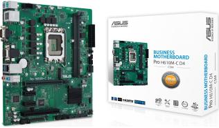 Asus PRO H610M-C D4-CSM (Intel H610) [S1700, 2xDDR4 do 3200MHz, (VGA, HDMI 2.1, DP 1.4) (1xM.2, 1xPCIe 4.0 x16, 2xPCIe 3.0 x1, 1xPCI), micro ATX]