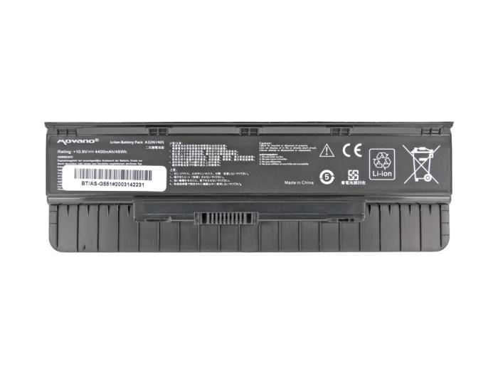 Movano bateria Asus G551, G551J, G551JM 10.8V, 4400mAh [BT/AS-G551]