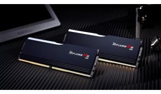 DDR5 32GB (2x16GB) 6000 MHz G.Skill Ripjaws M5 RGB Black CL28 XMP 3.0 28-36-36-96 1.4V [F5-6000J2836G16GX2-RM5RK]