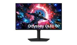 (27) Samsung LS27HG702SUXEN (QD-OLED, 3840x2160, 250, 0,03 ms, HDR400, 165 Hz) (1xHDMI 2.1, 1xDP 1.4, minijack) czarny