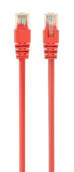 Gembird (1.0m) UTP cat. 5e RJ45 Kabel sieciowy (Patchcord) (czerwony) [PP12-1M/R]