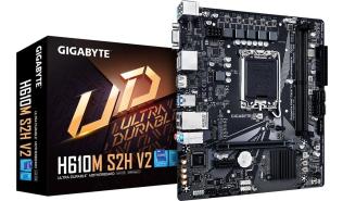 Gigabyte H610M S2H V2 (Intel H610) [S1700, 2xDDR5 do 5600MHz, (VGA, HDMI, DP) (1xM.2, 1xPCIe 4.0 x16, 1xPCIe 3.0 x1), micro ATX]