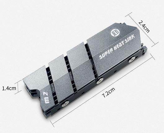 JEYI radiator na dysk SSD M2 (NVME SATA) [ZN0431]