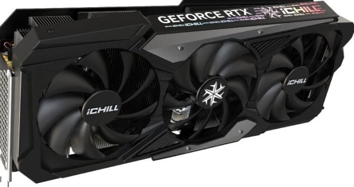 GeForce PCI-E RTX4070 INNO3D 12GB GDDR6X iChill X3 [C40703-126XX-186148H] (1xHDMI 2.1a, 3xDP 1.4a) (192-bit, PCI-E 4.0)