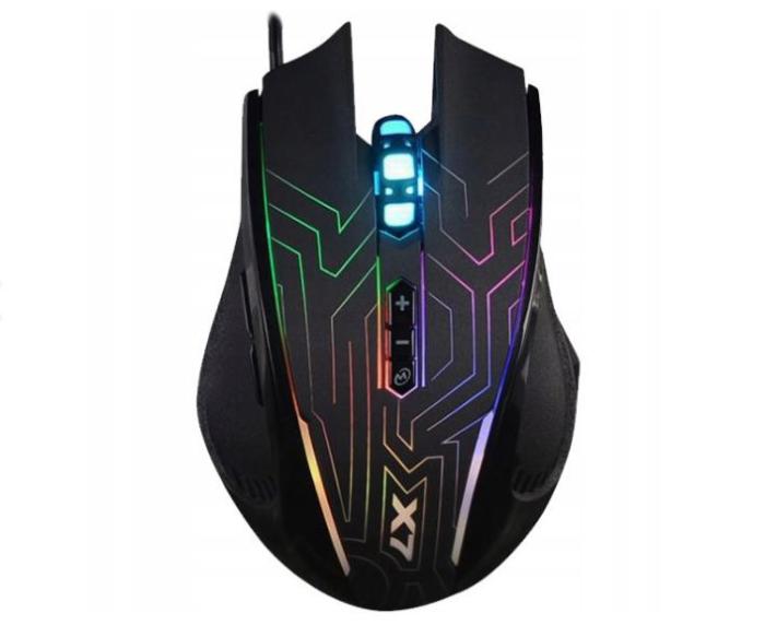 A4Tech Xgame X87 Maze USB 2400dpi (podświetlana) (optyczna, 1, 7)