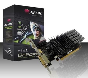 GeForce PCI-E GT210 AFOX 1GB DDR3 Low Profile BOX [AF210-1024D3L5-V3] (HDMI, DVI, VGA) (64-bit, PCI-E 2.0)