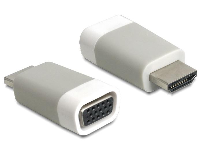 Delock adapter HDMI-A (M) / VGA (F) [65472]