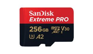 Secure Digital 256GB Sandisk Micro SDXC Extreme Pro UHS-I U3 A2 C10 V30 + adapter (170/90MB/s) [SDSQXCZ-256G-GN6MA]