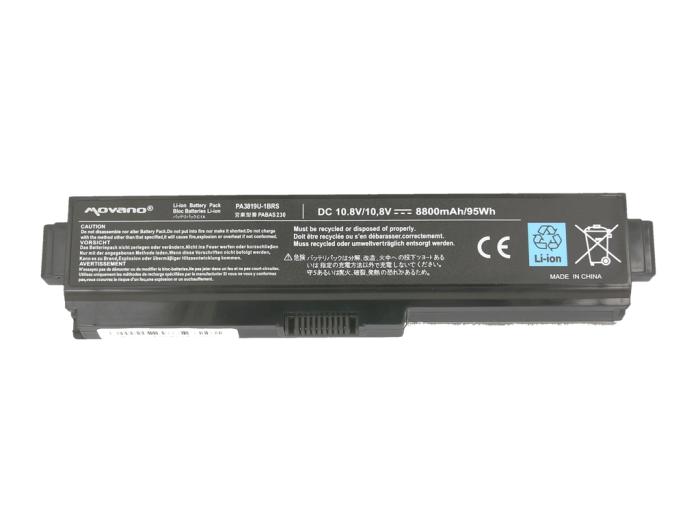 Movano bateria Toshiba L700, L730, L750 10.8V/11.1V, 8800mAh [BT/TO-L750HH]