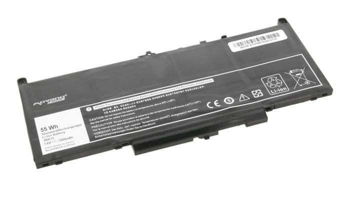Movano Premium bateria Dell Latitude E7270, E7470 7.4V/7.6V, 7200mAh [BZ/DE-E7470]