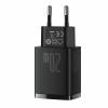 Baseus uniwersalna ładowarka (zasilacz) sieciowa 230V / 1xUSB-A (5V 3A 15W / 9V 2A 18W / 12V 1.5A 18W), 1xUSB-C (5V 3A 15W / 9V 2.22A 20W / 12V 1.5A 20W) [CCXJ-B01]