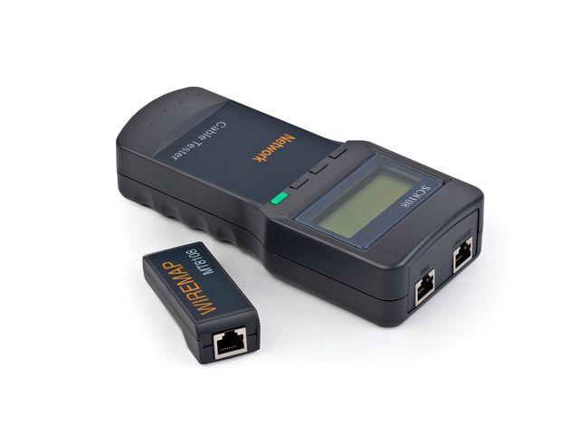 Gembird tester kabli RJ-45,RJ-11,RG-58 LCD [NCT-3]