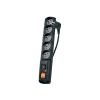 Acar F5 PRO (5.0m) 5 gniazd (czarny) [W0094]