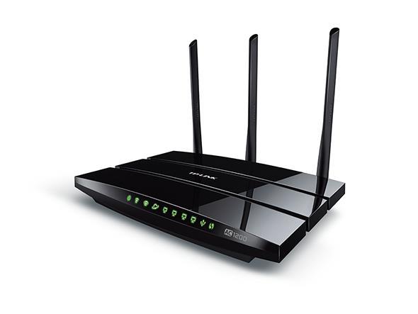 TP-Link Wireless Router Dual-Band 802.11g,n,ac 300/867Mbps 1xUSB 2.0, printserwer [Archer C1200]
