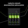 Ładowarka Green Cell GC VitalCharger i 4x Baterie Akumulatorki AA 2000mAh Ni-MH [GRSETGC01]