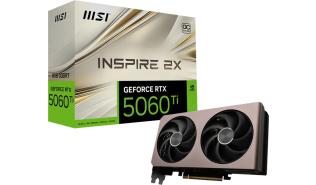 GeForce RTX5060 MSI 8GB GDDR7 Inspire 2X OC (1xHDMI 2.1b, 3xDP 2.1b) (128-bit, PCIe 5.0)