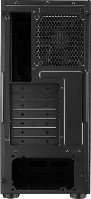 CoolerMaster Elite 500 ODD (czarny) (szkło hartowane) (2xUSB 3.0) (4x2.5, 2x2.5/3.5 , 1x5.25 zewnętrzna) [E500-KG5N-S00]