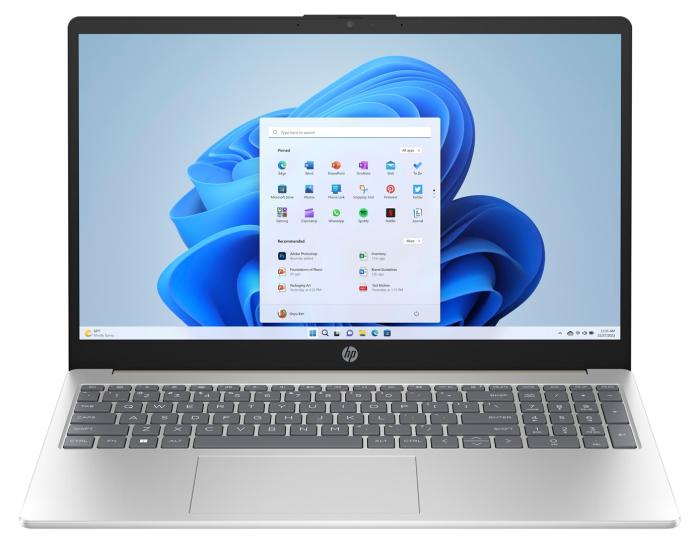 HP 15-fd0739nw [9Z2F1EA] 8-Core i3-N305/15.6 1920x1080 matowa IPS / 8GB DDR4 / 256GB / UHD / pk / 41Wh / 7.5h / 1.59kg / Win11Home (złoty)