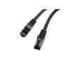 Lanberg (1.0m) Kabel sieciowy (Patchcord) kat.8.1 S/FTP LSZH CU Fluke Passed (czarny) [PCF8-10CU-0100-BK]