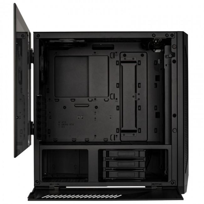 Lian Li LANCOOL II Black (szkło hartowane) (2xUSB 3.2 Gen1, 1xUSB-C 3.2 Gen1) (6x2.5, 3x3.5/2.5)