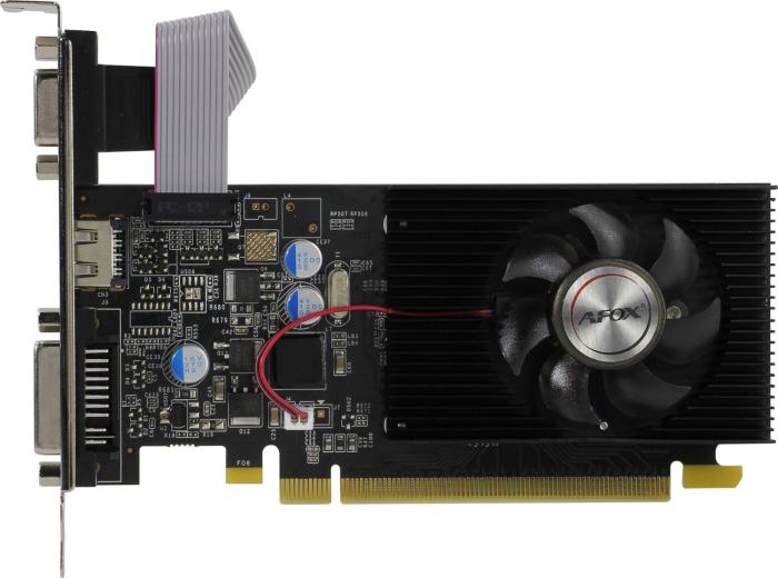 GeForce PCI-E GT210 AFOX 1GB DDR2 Low Profile BOX [AF210-1024D2LG2-V7] (HDMI, DVI, VGA) (64-bit, PCI-E 2.0)
