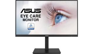 (27) Asus VA27DQSB (IPS LED, 1920x1080, 250, 5ms, 75Hz) (VGA, HDMI 1.4, DP 1.2, 2xUSB 2.0) pivot, głośniki, czarny