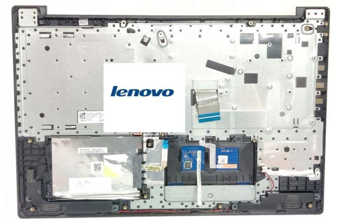 Klawiatura z palmrestem do notebooków Lenovo Ideapad 320-15ISK, 320-15ABR, 320-15IAP ciemno szary [AP13R000320]