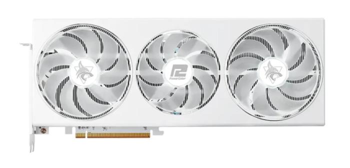 Radeon RX 7800XT PowerColor 16GB GDDR6 Hellhound OC White [RX7800XT 16G-L/OC/WHITE] (1xHDMI 2.1, 3xDP 2.1) (256-bit, PCI-E 4.0)
