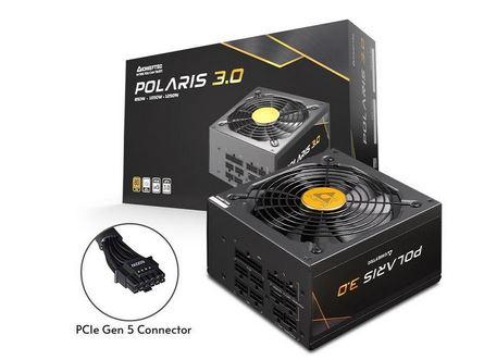 Chieftec Polaris PPS-1250FC-A3 (1250W) (1x135mm) Modularny 80+Gold (CPU 2x4+4) (PCI-E 4x6+2, 1x12+4) (4xMolex, 12xSATA)