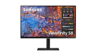 (27) Samsung ViewFinity S8 LS27B800PXPXEN (IPS LED, 3840x2160, 350, 5ms, HDR400, 60Hz) (1xHDMI 2.0, 1xDP 1.4, USB-C/DP) pivot, czarny