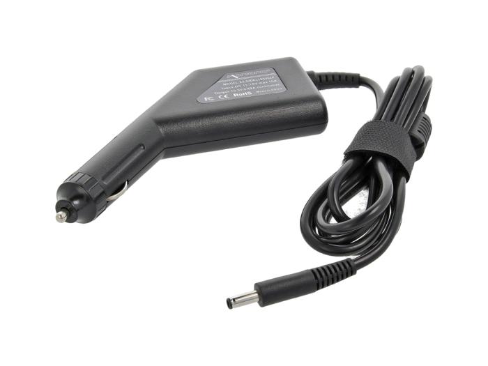 Movano zasilacz samochodowy do laptopa DELL 19.5V / 4.62A / 90W z wtyczką 4.5x3.0mm + PIN [DEL195462P SAM]