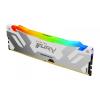 DDR5 16GB 6400 MHz Kingston Fury Renegade White RGB CL32 1.4V [KF564C32RWA-16]