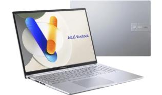 Asus Vivobook 16 [X1605VA-SH2126W] 8-Core Intel Core i5-13420H /16 1920x1200 błyszcząca OLED 60Hz / 16GB DDR5 / 512GB / UHD / pk białe / 50Wh / 1.88kg / Win11Home (srebrny)