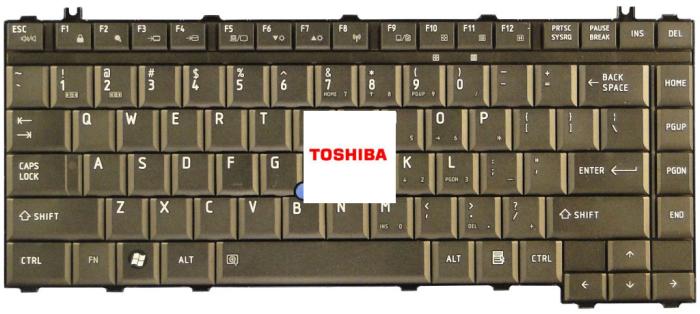 Klawiatura do notebooka Toshiba Tecra A10