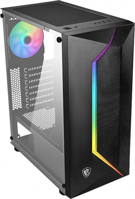 MSI MAG Vampiric 100R (szklo hartowane) (2xUSb 2.0, 1xUSB 3.2 Gen1) (2x2.5, 1x3.5, 1x3.5/2.5)
