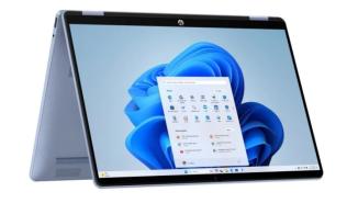 HP OmniBook 5 Flip 14 2w1 [C3BW3EA] 10-Core Intel Core 7 150U /14 1920x1200 błyszcząca OLED, dotykowy 300nits / 16GB LPDDR5 / 512GB / Intel Graphics / pk / 1.62kg / Win11Home (błękitny)