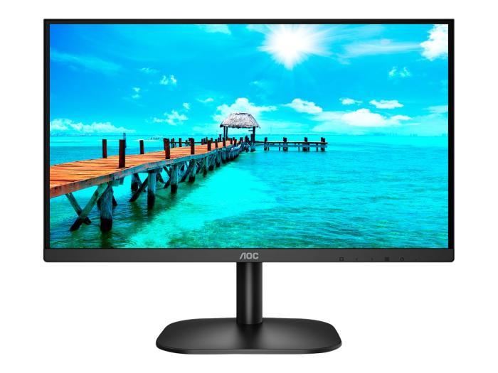 27’’ AOC 27B2DM (MVA LED, 1920x1080, 250, 4ms, 75Hz) (VGA, DVI, HDMI 1.4) głośniki, czarny