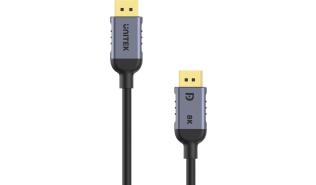 Unitek Kabel DisplayPort M 1.4 / DisplayPort M V1.4 8K@60Hz 4K@240Hz HDR, HDCP 2.3, DSC 1.2 (1.0m) [C1628GY01-1M]