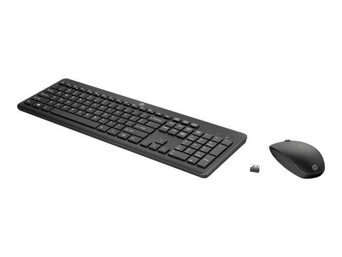 HP 230 Wireless (czarny) (membranowa, niskoprofilowa) [18H24AAABB]