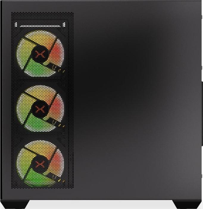 Krux Exo (szkło hartowane) (4x120 mm ARGB) (1xUSB 2.0, 1xUSB 3.2 Gen1, 1xUSB-C) (2x2.5, 2x3.5) [KRXD004]