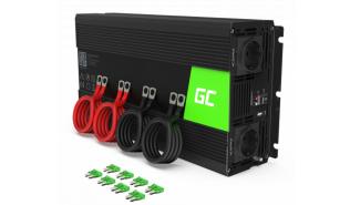Green Cell Pro przetwornica AC/DC 3000/6000W 24V/230V (modyfikowana sinusoida) [INV27]