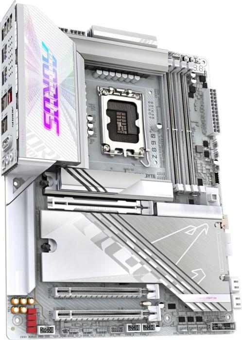 Gigabyte Z890 AORUS PRO ICE [S1851, 4xDDR5 do 9500MHz, (5xM.2, 1xPCIe 5.0 x16, 2xPCIe 4.0 x16), WiFi7, BT5.4, ATX]