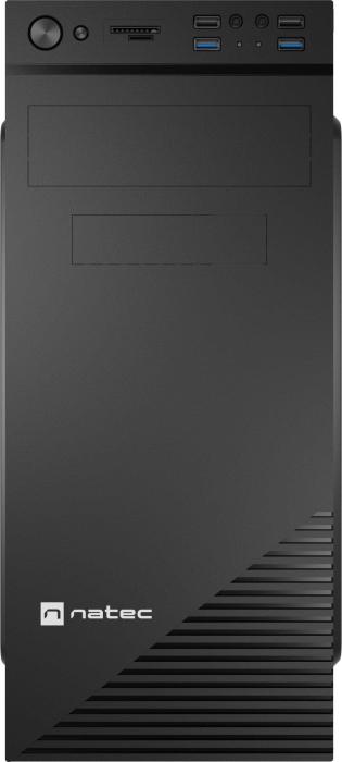 Natec Cabassu (2xUSb 2.0, 2xUSb 3.2 Gen1, czytnik kart) (3x2.5, 2x3.5, 1x3.5 zewnętrzna, 1x5.25 zewnętrzna) [NPC-1938]