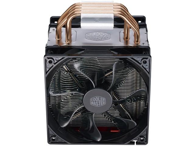 Cooler Master Hyper 212 LED Turbo Red (2x120 mm, TDP 180W, 4-pin PWM, LED czerwony) [RR-212TR-16PR-R1]