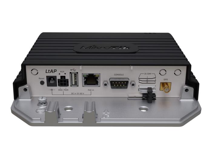 Mikrotik LtAP LTE6 Kit Heavy-Duty LTE Access Point With GPS Support [RBLTAP-2HND&R11E-LTE6]