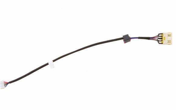 Gniazdo zasilania z kablem do wtyczki prostokątnej do notebooków Lenovo G400s, G405s, G410s, G500s, G505s, G510s [90202871, 90202872, DC30100NW00, DC30100NX00, DC30100P200, DC30100PC00 / G1297]